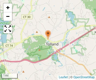Map of Preschool Of The Arts-tolland
