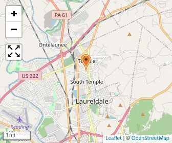 Map of Kidspeace Advances Program School