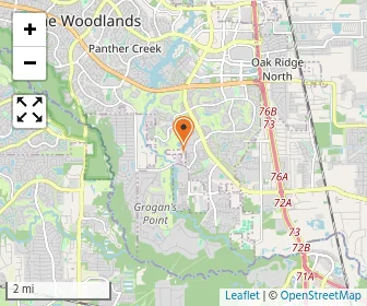 Map of Montessori Villa-the Woodlands