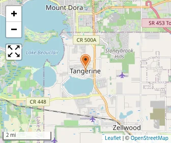 Map of Tangerine Schoolhouse