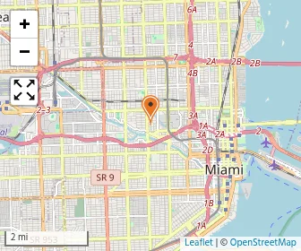 Map of Allapattah Wynwood Childcare School