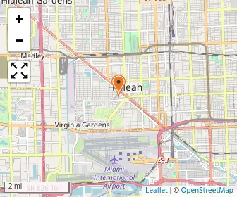 Map of Miami Springs Academy
