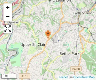 Map of Westminster Child Development Center