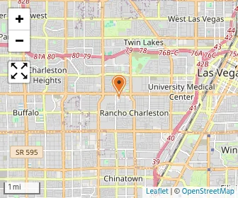 Map of Desert Torah Academy Ohel Menachem