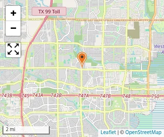 Map of Montessori Reggio Academy of Katy