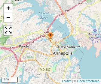 Map of Chesterton Academy of Annapolis