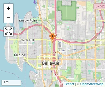 Map of Evergreen Academy Montessori Bellevue