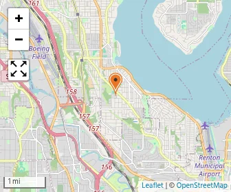 Map of Cristo Rey Jesuit Seattle High School