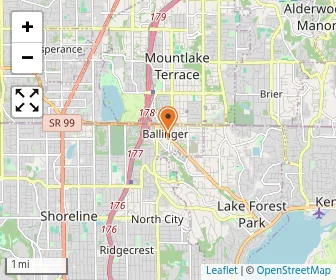 Map of Ballinger Shoreline KinderCare