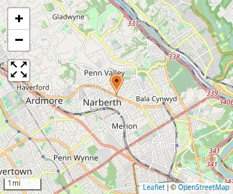 Map of Narberth Village KinderCare