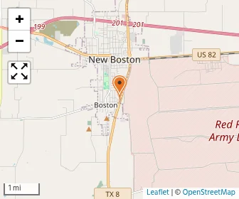 Map of New Boston KinderCare