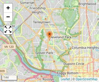 Map of National Cathedral School