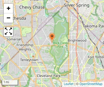Map of St. Johns College High School