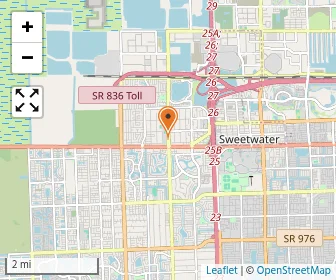 Map of Belen Jesuit Preparatory School, Inc.