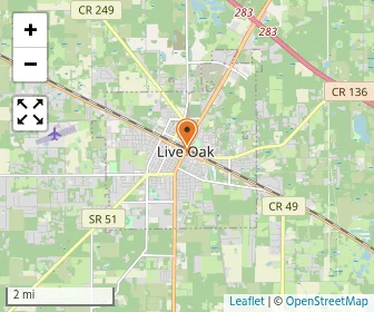 Map of Boys Ranch Learning Center