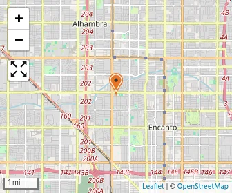 Map of Phoenix Christian Elementary Central
