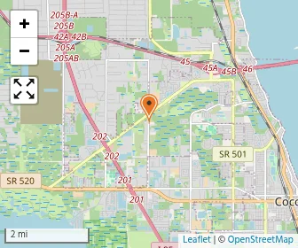 Map of Brevard Adventist Christian Academy