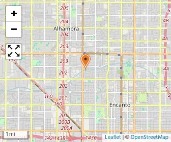 Map of Martin Luther School-phoenix
