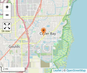 Map of Cutler Ridge United Methodist Kindergarten