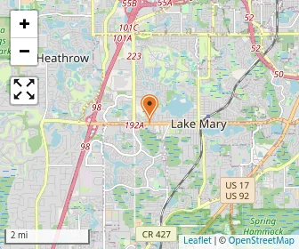 Map of Lake Mary Montessori Academy