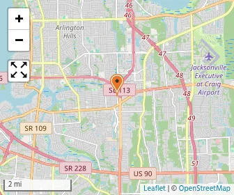 Map of North Florida School Of Special Education