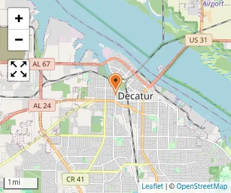Map of Decatur Heritage Christian Academy