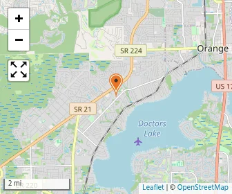 Map of Orange Park Kindergarten