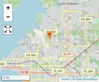 Map of Panama City Advanced School