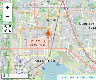 Map of Shady Oaks Private School
