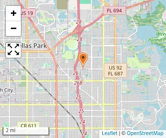 Map of St. Petersburg Christian School