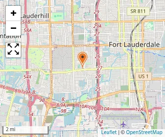 Map of St. Thomas Aquinas High School