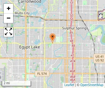 Map of Tampa Bay Christian Academy