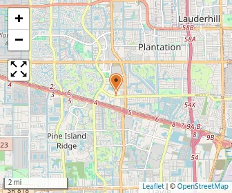 Map of Temple Kol Ami Emanu-el Day School