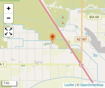Map of St. Peter Indian Mission School
