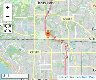 Map of Town 'n Country Christian Academy