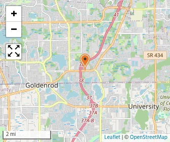 Map of Tuskawilla Presbyterian