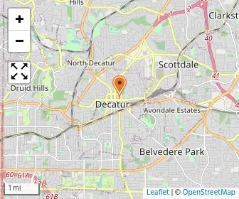 Map of Decatur 1st United Methodist Preschool & Kindergar