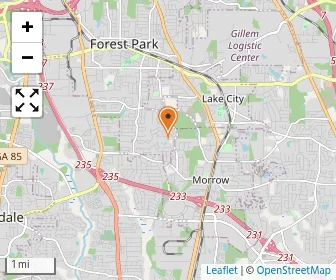 Map of Forest Park Christian School