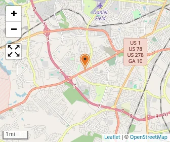 Map of Hillcrest Baptist School