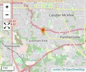 Map of Johnson's Learning Center