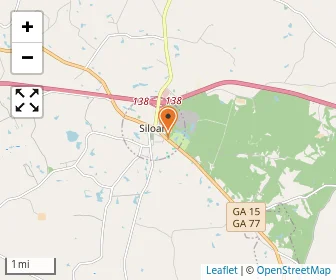 Map of Nathanael Greene Academy