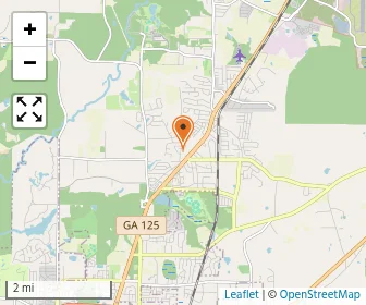 Map of Open Bible Christian School