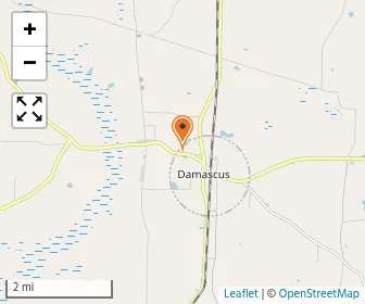 Map of Southwest Georgia Academy