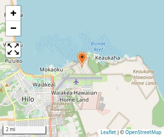 Map of Kamehamaha Schools - Hilo Camp