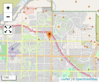 Map of Red Mountain Montessori Academy
