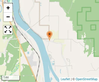 Map of Pend Oreille Valley Adventist School
