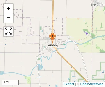 Map of Amboy Baptist Academy
