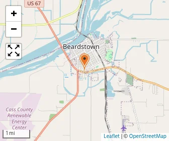 Map of Beardstown Christian Academy
