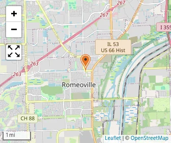 Map of Romeoville Christian Academy