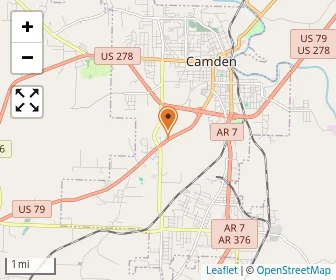Map of Camden Christian Academy